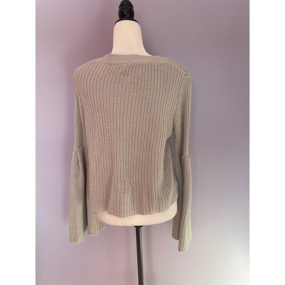 Free people grey damsel bell sleeve pullover - Picture 6 of 7